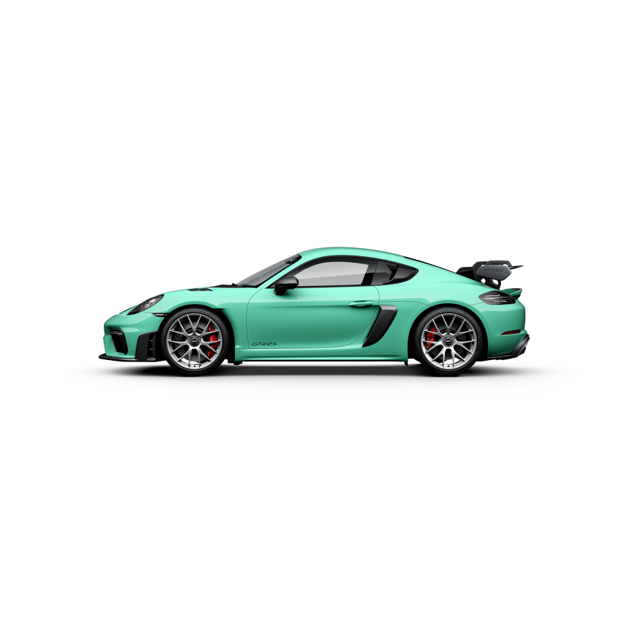 The Porsche 718 in Mintgruen